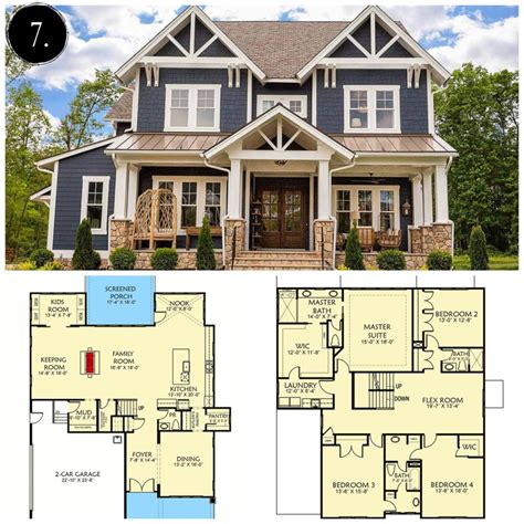 Modern Farmhouse Floor Plans - Scandinavian House Design