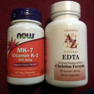 Arizona Natural Calcium Disodium Edta Chelation Formula, 600Mg - 100 Capsules | eBay