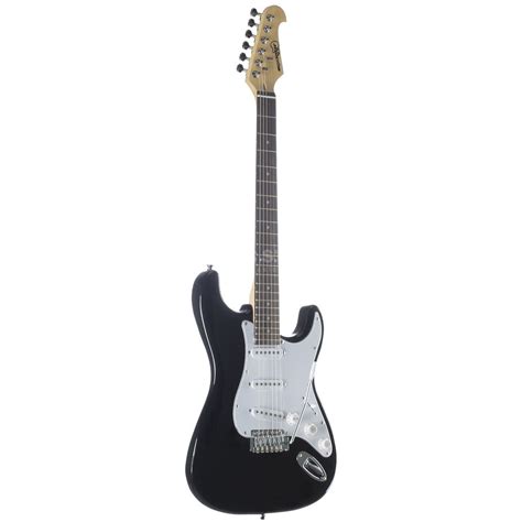 Rockson ST Electric Guitar Black | MUSIC STORE professional