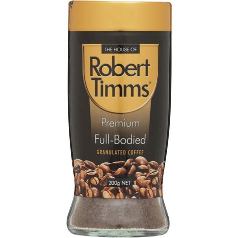 Robert Timms Instant Coffee Premium Full-bodied 200g | Woolworths