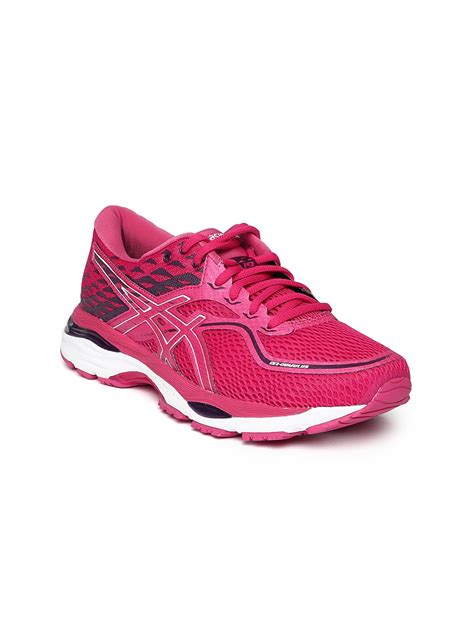 Buy ASICS Women Pink GEL CUMULUS 19 Running Shoes - Sports Shoes for ...