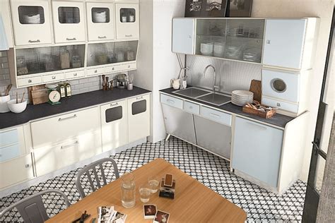 Vintage Kitchen Offers A Refreshing Modern Take On Fifties Style