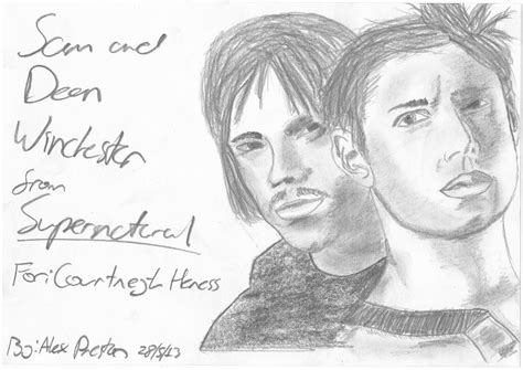 Sam and Dean Winchester from Supernatural by AMPgraphicart on DeviantArt