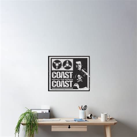 "Art Bell - Coast to Coast AM [distressed]" Poster for Sale by elevens | Redbubble