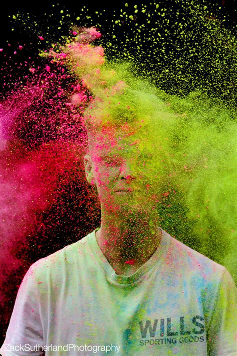 Powder paint photoshoot Creative action powder paint colour photography neon brig… | Shutter ...