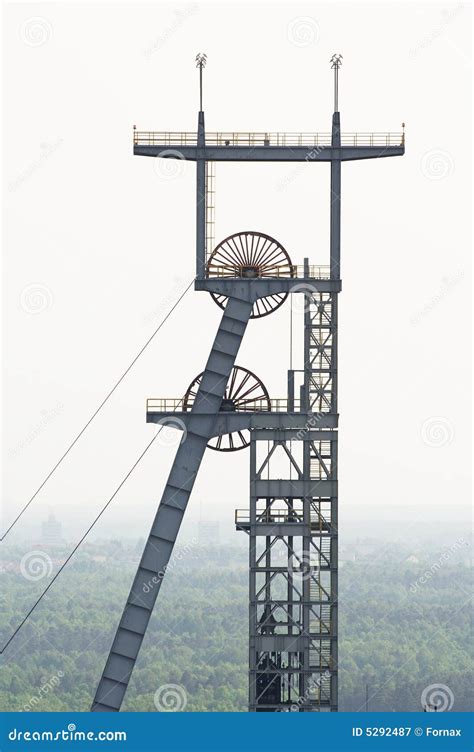 Coal mine shaft stock image. Image of construction, fuel - 5292487