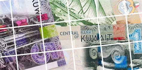 Kuwaiti Dinar Banknotes Background. Stock Photo - Image of market ...