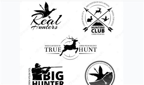 15+ Best Hunting Logo Designs Template Download - Graphic Cloud