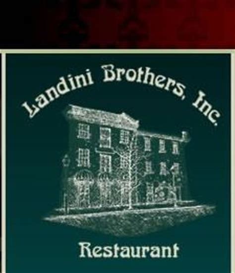 Landini Brothers Incorporated, Alexandria - Old Town - Menu, Prices & Restaurant Reviews ...