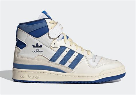 adidas Forum '84 High White Blue FY7793 Release | SneakerNews.com