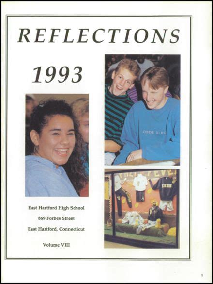 Explore 1993 East Hartford High School Yearbook, East Hartford CT ...