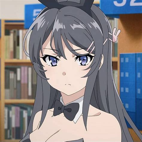 Mai - Bunny Girl Senpai PFP | Karanlık sanat, Sanat, Karanlık