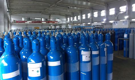 Lightweight 34CrMo4 Seamless Steel Compressed Gas Cylinder 20mpa