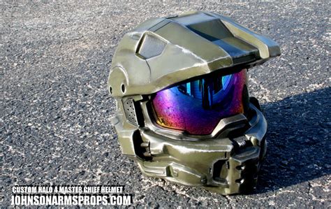 Master Chief Helmet - Mark VI version by JohnsonArms on DeviantArt