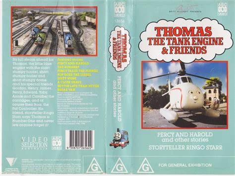 Thomas The Tank Engine Percy And Harold Vhs