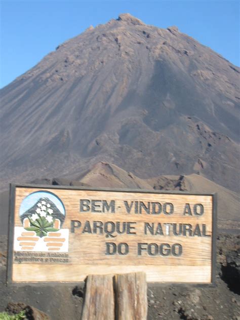 Fogo is a small volcanic island situated in cape verde