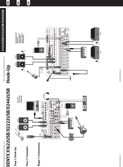 Behringer Macao Commercial Offshore F09130 XENYX MIXER User Manual X2442USB