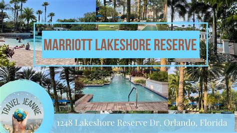 Tour and Overview @Marriott Lakeshore Reserve in Orlando Florida! - YouTube