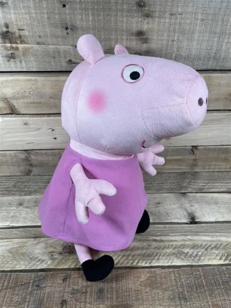 PEPPA PIG NICKELODEON 14" Plush Astley Baker Davies 2016 TV Show Stuffed Animal £4.71 - PicClick UK