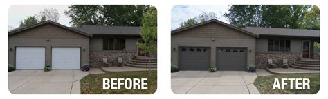 Garage Doors Before & After - North Central Door Company