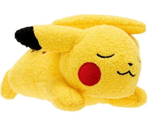 Pokemon Sleeping Pikachu 5 Plush Jazwares - ToyWiz