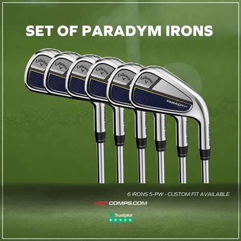 8th June 2023 - Set of Callaway Paradym Irons | Hot Comps