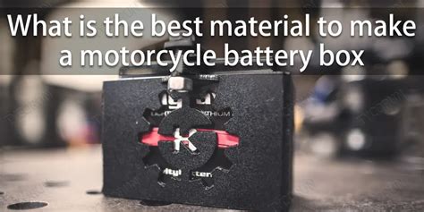 The importance and purpose of motorcycle battery box - TYCORUN