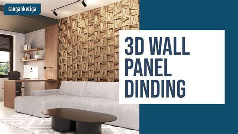 Pilih 3D Wall Panel Dinding untuk Rumah Minimalis