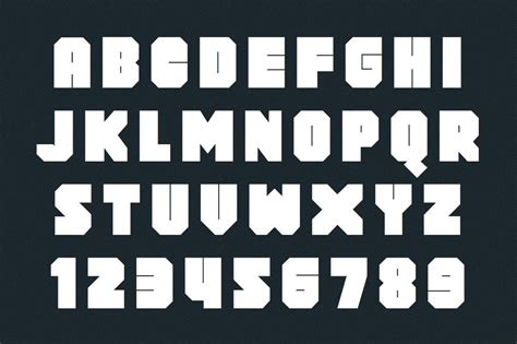 Bob - A big bad blocky display font by Great Scott! on @creativemarket | Typeface, Display ...