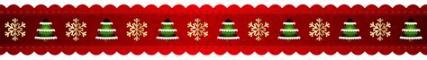 Red Christmas Border PNG Clip-Art Image | Gallery Yopriceville - High-Quality Free Images and ...