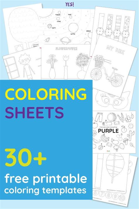 Free Printable Coloring Sheets, Coloring Pages For Kids, Coloring Books ...