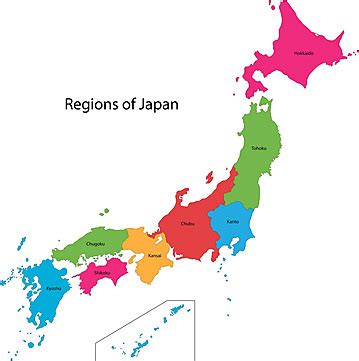 Japan Travel Vector Art PNG, Japan Travel Map, Landscape, Illustration, Japan PNG Image For Free ...