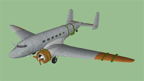 Old Airplane from Madagascar 2 | 3D Warehouse