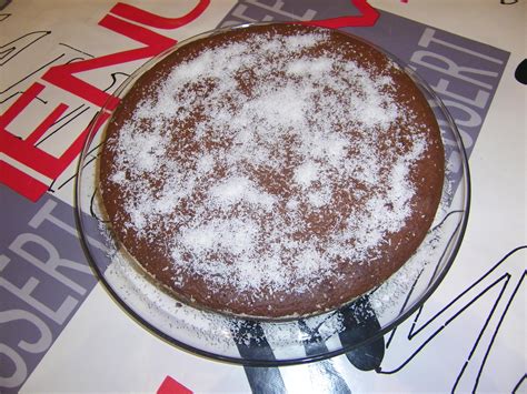 Gâteau au chocolat et noix de coco