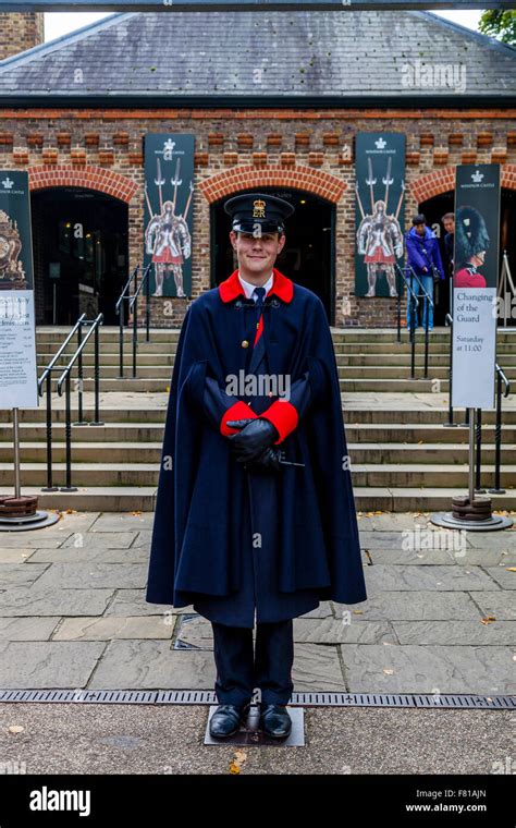 A Warden at Windsor Castle, Windsor, Berkshire, UK Stock Photo - Alamy