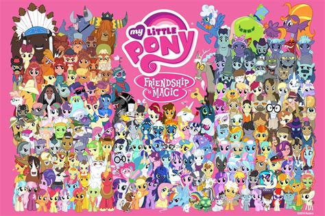 Image - MLP Facebook 'One Million Friends' poster.jpg | My Little Pony ...