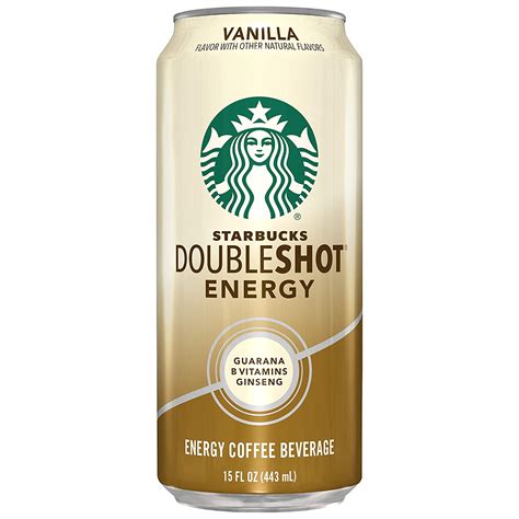 Starbucks Doubleshot Energy Espresso Coffee, Vanilla, 15 oz Cans (12 ...