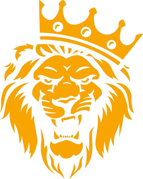 Grinning Lion in the Crown SVG. Dxf PNG. EPS. Jpg Big Size - Etsy | Lion tattoo design, Lion ...