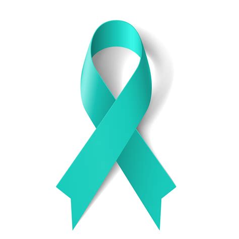 Ovarian Cancer Ribbon Png