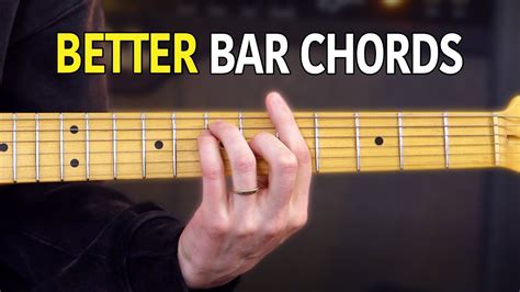 Struggling With Bar Chords? Try This - Beginner Guitar Lesson - YouTube