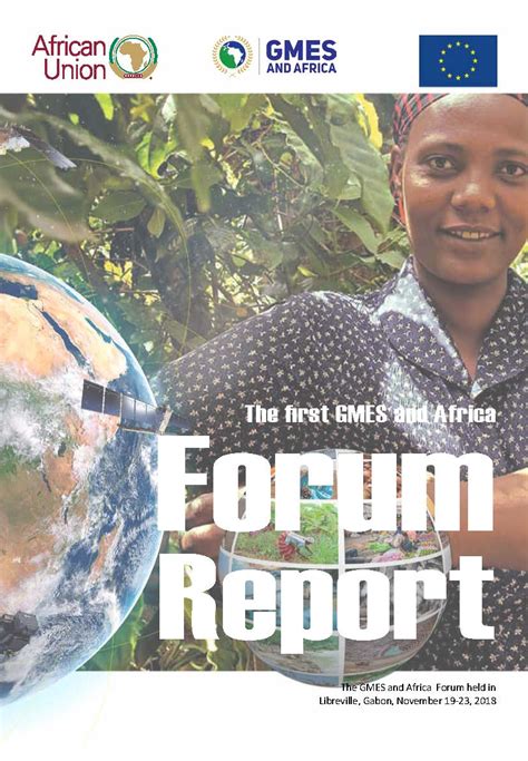 The GMES and Africa Forum Report is available online