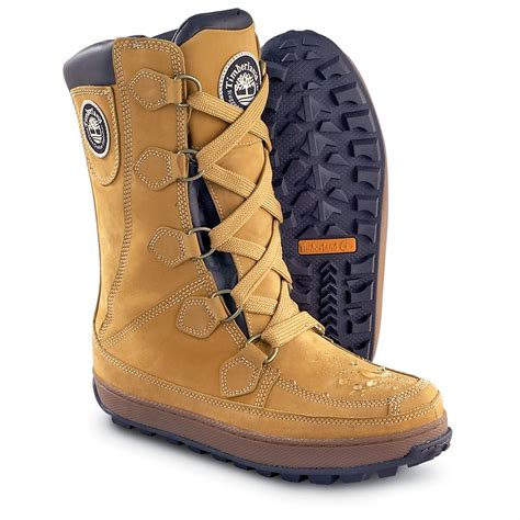 Men's Timberland® Mucklucks, Wheat - 94207, Winter & Snow Boots at Sportsman's Guide