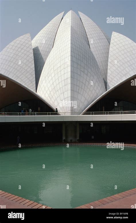 Bahai Temple, Delhi, India Stock Photo - Alamy