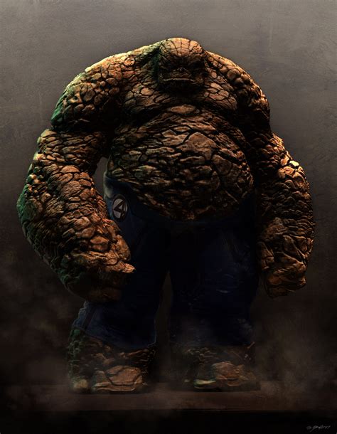 ArtStation - Fantastic 4: Thing Concept Art