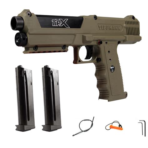 Tippmann TiPX Paintball Gun Pistol - Dark Earth-010-640-1487