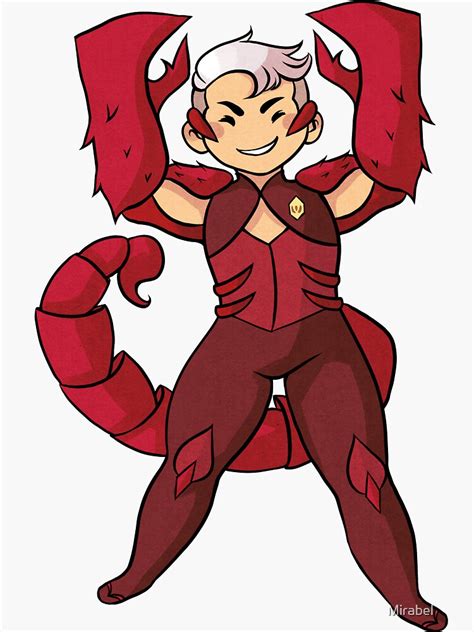 "She-ra: Scorpia" Sticker for Sale by Mirabel | Redbubble