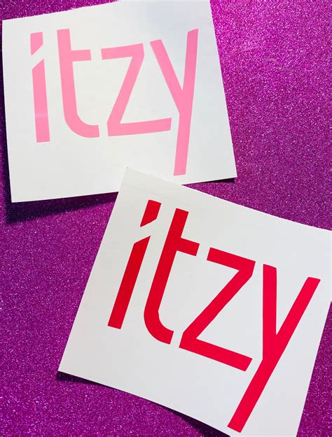 Itzy Logo Decal - Etsy