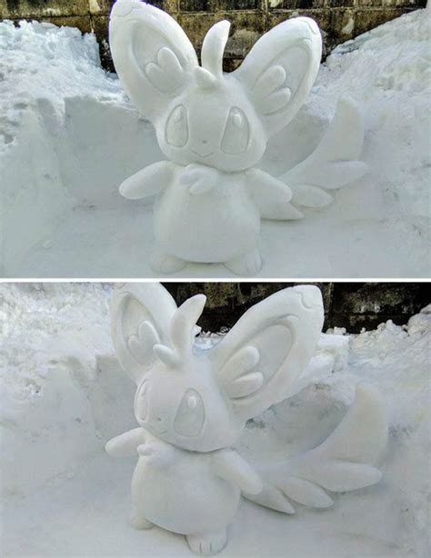 Amazing Snow Sculptures With Stunning Details - Design Swan