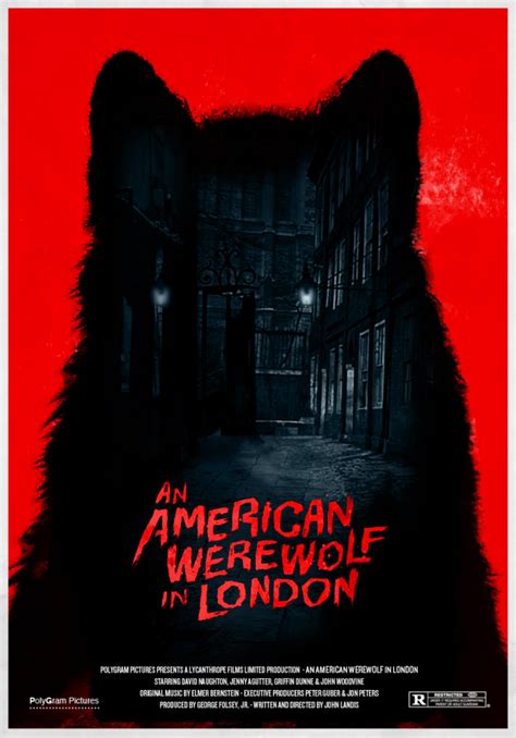 I designed an American Werewolf in London Poster. : r/movieposters