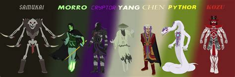 The Villains of Ninjago by BobBricks on DeviantArt